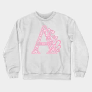 The Letter A Floral Crewneck Sweatshirt